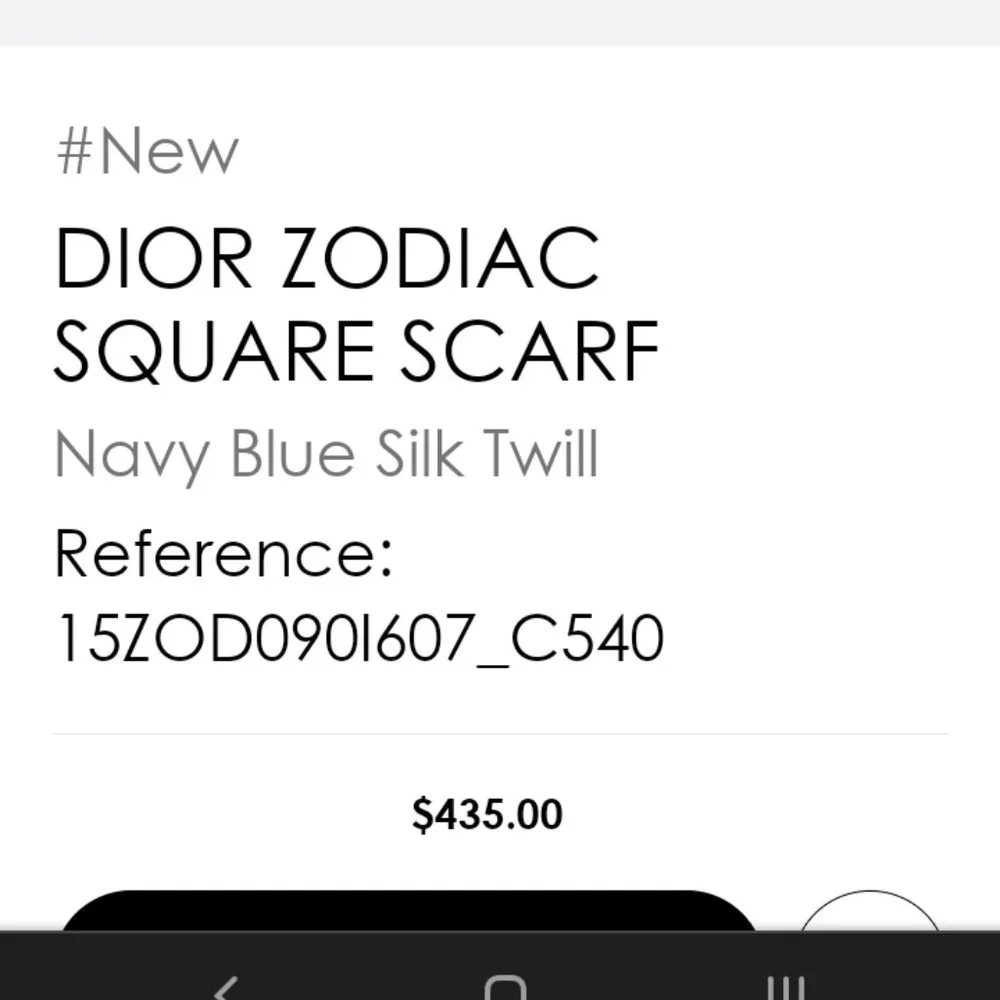 Christian Dior Scarft